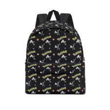 Pokemon Blacephalon School Backpack Multicolor Schoolbag Rucksack - Blacephalon Character Series Art