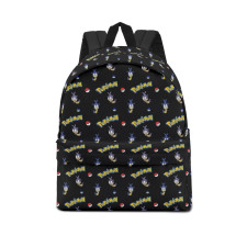 Pokemon Blipbug School Backpack Multicolor Schoolbag Rucksack - Blipbug Character Series Art