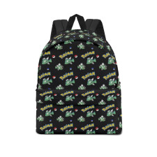 Pokemon Basculin School Backpack Multicolor Schoolbag Rucksack - Blue Striped Basculin Character Series Art