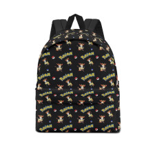 Pokemon Braixen School Backpack Multicolor Schoolbag Rucksack - Braixen Character Series Art