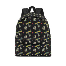 Pokemon Breloom School Backpack Multicolor Schoolbag Rucksack - Breloom Character Series Art