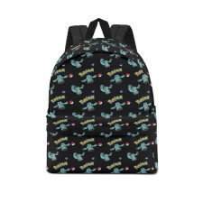 Pokemon Bronzong School Backpack Multicolor Schoolbag Rucksack - Bronzong Character Series Art