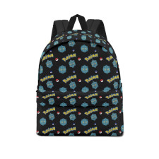 Pokemon Bronzor School Backpack Multicolor Schoolbag Rucksack - Bronzor Character Series Art
