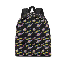 Pokemon Bruxish School Backpack Multicolor Schoolbag Rucksack - Bruxish Character Series Art