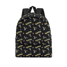 Pokemon Bunnelby School Backpack Multicolor Schoolbag Rucksack - Bunnelby Character Series Art