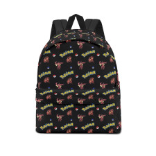 Pokemon Buzzwole School Backpack Multicolor Schoolbag Rucksack - Buzzwole Character Series Art