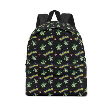 Pokemon Cacturne School Backpack Multicolor Schoolbag Rucksack - Cacturne Character Series Art