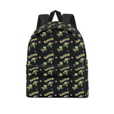 Pokemon Carnivine School Backpack Multicolor Schoolbag Rucksack - Carnivine Character Series Art