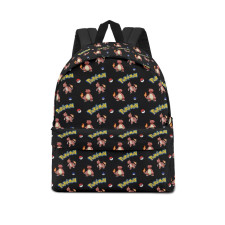 Pokemon Charmeleon School Backpack Multicolor Schoolbag Rucksack - Charmeleon Character Series Art