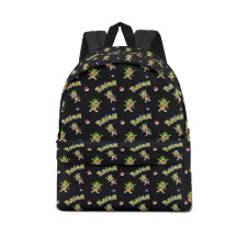 Pokemon Chespin School Backpack Multicolor Schoolbag Rucksack - Chespin Character Series Art