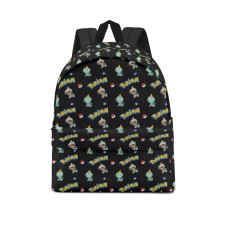 Pokemon Chewtle School Backpack Multicolor Schoolbag Rucksack - Chewtle Character Series Art