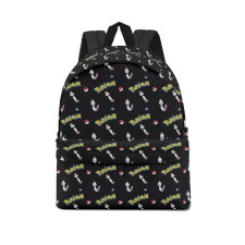 Pokemon Chimecho School Backpack Multicolor Schoolbag Rucksack - Chimecho Character Series Art