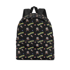 Pokemon Cinderace School Backpack Multicolor Schoolbag Rucksack - Cinderace Character Series Art