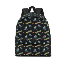 Pokemon Cobalion School Backpack Multicolor Schoolbag Rucksack - Cobalion Character Series Art