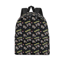 Pokemon Conkeldurr School Backpack Multicolor Schoolbag Rucksack - Conkeldurr Character Series Art