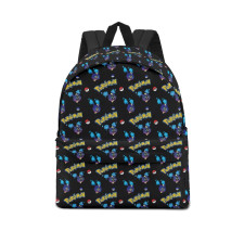 Pokemon Cosmog School Backpack Multicolor Schoolbag Rucksack - Cosmog Character Series Art