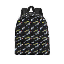 Pokemon Crabominable School Backpack Multicolor Schoolbag Rucksack - Crabominable Character Series Art