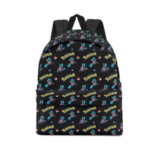 Pokemon Crabrawler School Backpack Multicolor Schoolbag Rucksack - Crabrawler Character Series Art
