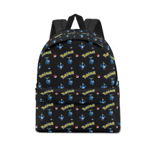 Pokemon Cramorant School Backpack Multicolor Schoolbag Rucksack - Cramorant Character Series Art