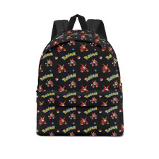 Pokemon Darmanitan School Backpack Multicolor Schoolbag Rucksack - Darmanitan Character Series Art
