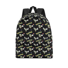Pokemon Dartrix School Backpack Multicolor Schoolbag Rucksack - Dartrix Character Series Art
