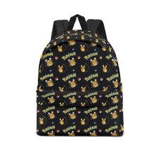 Pokemon Dedenne School Backpack Multicolor Schoolbag Rucksack - Dedenne Character Series Art
