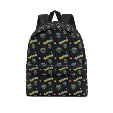Pokemon Dhelmise School Backpack Multicolor Schoolbag Rucksack - Dhelmise Character Series Art