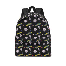 Pokemon Diancie School Backpack Multicolor Schoolbag Rucksack - Diancie Character Series Art