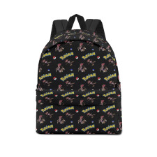 Pokemon Dragalge School Backpack Multicolor Schoolbag Rucksack - Dragalge Character Series Art