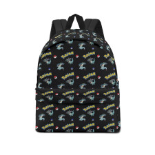 Pokemon Drakloak School Backpack Multicolor Schoolbag Rucksack - Drakloak Character Series Art
