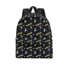 Pokemon Dratini School Backpack Multicolor Schoolbag Rucksack - Dratini Character Series Art