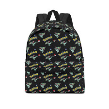 Pokemon Dreepy School Backpack Multicolor Schoolbag Rucksack - Dreepy Character Series Art