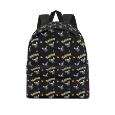 Pokemon Drilbur School Backpack Multicolor Schoolbag Rucksack - Drilbur Character Series Art