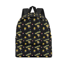 Pokemon Drowzee School Backpack Multicolor Schoolbag Rucksack - Drowzee Character Series Art