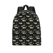 Pokemon Dudunsparce School Backpack Multicolor Schoolbag Rucksack - Dudunsparce Two Character Series Art