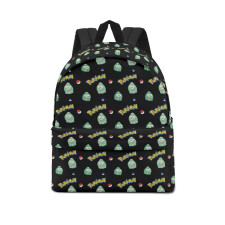 Pokemon Duosion School Backpack Multicolor Schoolbag Rucksack - Duosion Character Series Art