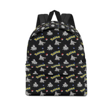 Pokemon Dusclops School Backpack Multicolor Schoolbag Rucksack - Dusclops Character Series Art
