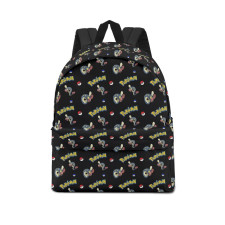 Pokemon Eelektrik School Backpack Multicolor Schoolbag Rucksack - Eelektrik Character Series Art