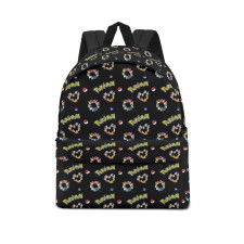 Pokemon School Backpack Multicolor Schoolbag Rucksack - Eevee Family Evolution Heart Art Cartoon Art Series