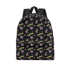 Pokemon Ekans School Backpack Multicolor Schoolbag Rucksack - Ekans Character Series Art