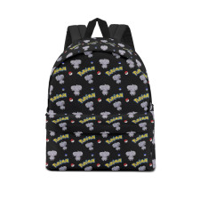 Pokemon Espurr School Backpack Multicolor Schoolbag Rucksack - Espurr Character Series Art