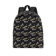 Pokemon Excadrill School Backpack Multicolor Schoolbag Rucksack - Excadrill Character Series Art