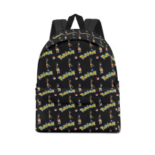 Pokemon Farigiraf School Backpack Multicolor Schoolbag Rucksack - Farigiraf Character Series Art