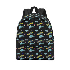 Pokemon Finizen School Backpack Multicolor Schoolbag Rucksack - Finizen Character Series Art