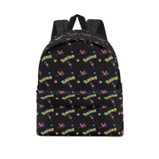 Pokemon Flamigo School Backpack Multicolor Schoolbag Rucksack - Flamigo Character Series Art