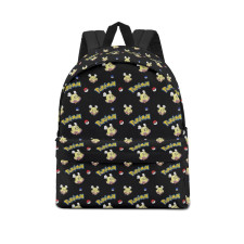 Pokemon Flittle School Backpack Multicolor Schoolbag Rucksack - Flittle Character Series Art