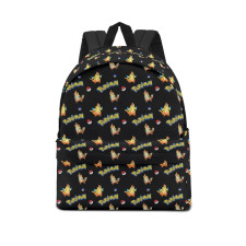 Pokemon Floatzel School Backpack Multicolor Schoolbag Rucksack - Floatzel Character Series Art