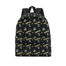 Pokemon Floragato School Backpack Multicolor Schoolbag Rucksack - Floragato Character Series Art