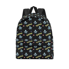 Pokemon Frillish School Backpack Multicolor Schoolbag Rucksack - Frillish Male Character Series Art