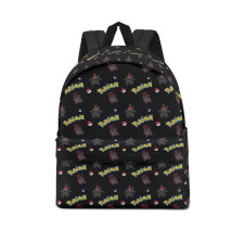 Pokemon Coalossal School Backpack Multicolor Schoolbag Rucksack - Gigantamax Coalossal Character Series Art